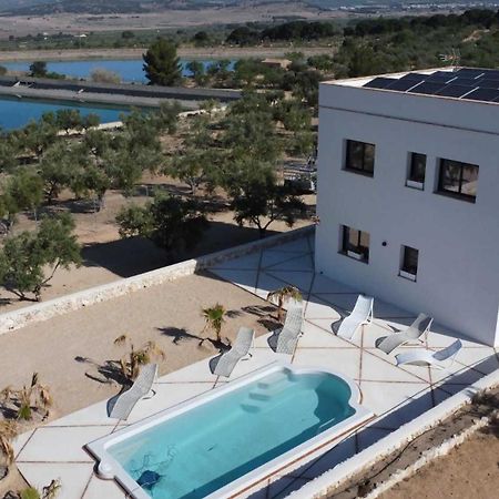 Casita Del Embalse Con Encanto Biar Exteriör bild