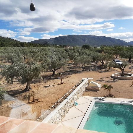 Casita Del Embalse Con Encanto Biar Exteriör bild